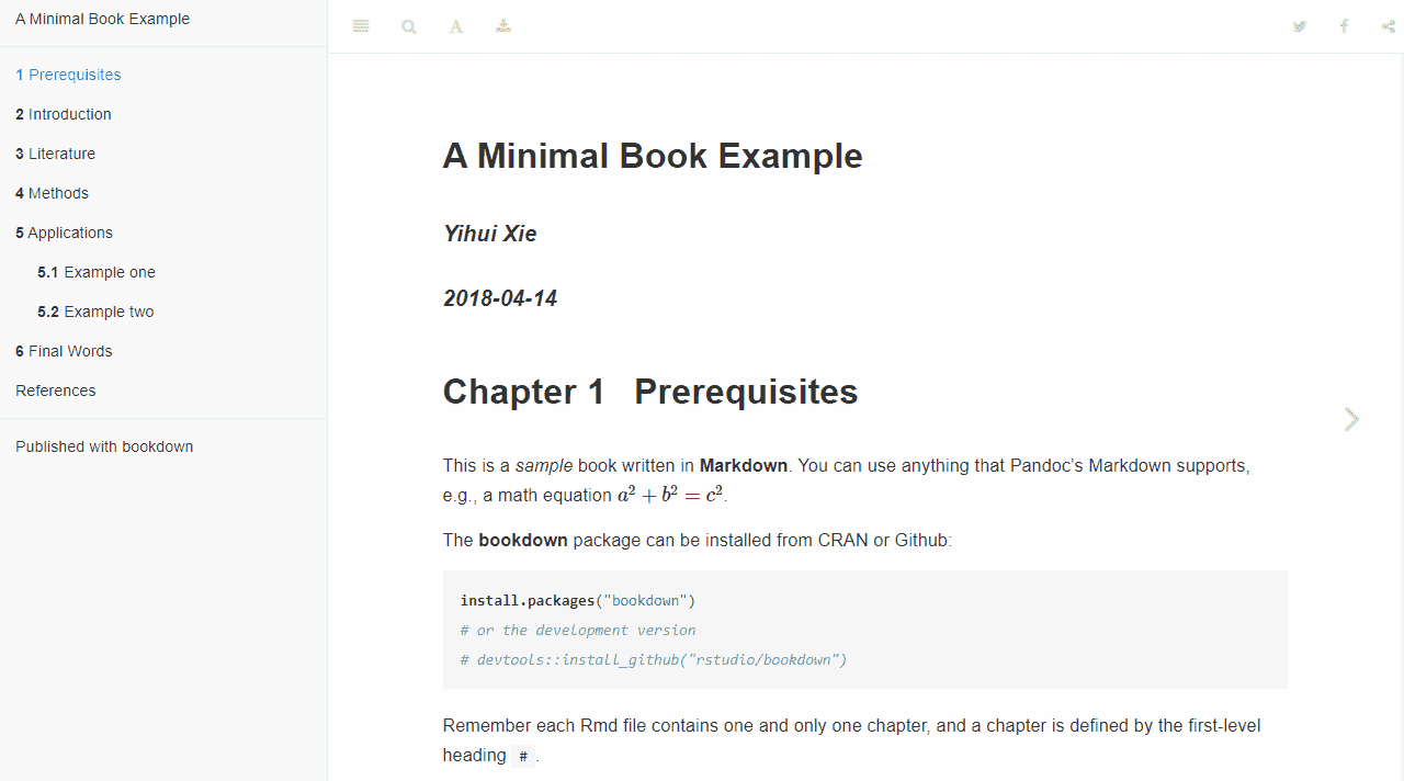 The Revamped bookdown.org Website