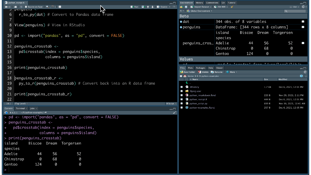 Turning a Pandas data frame back to an R data frame