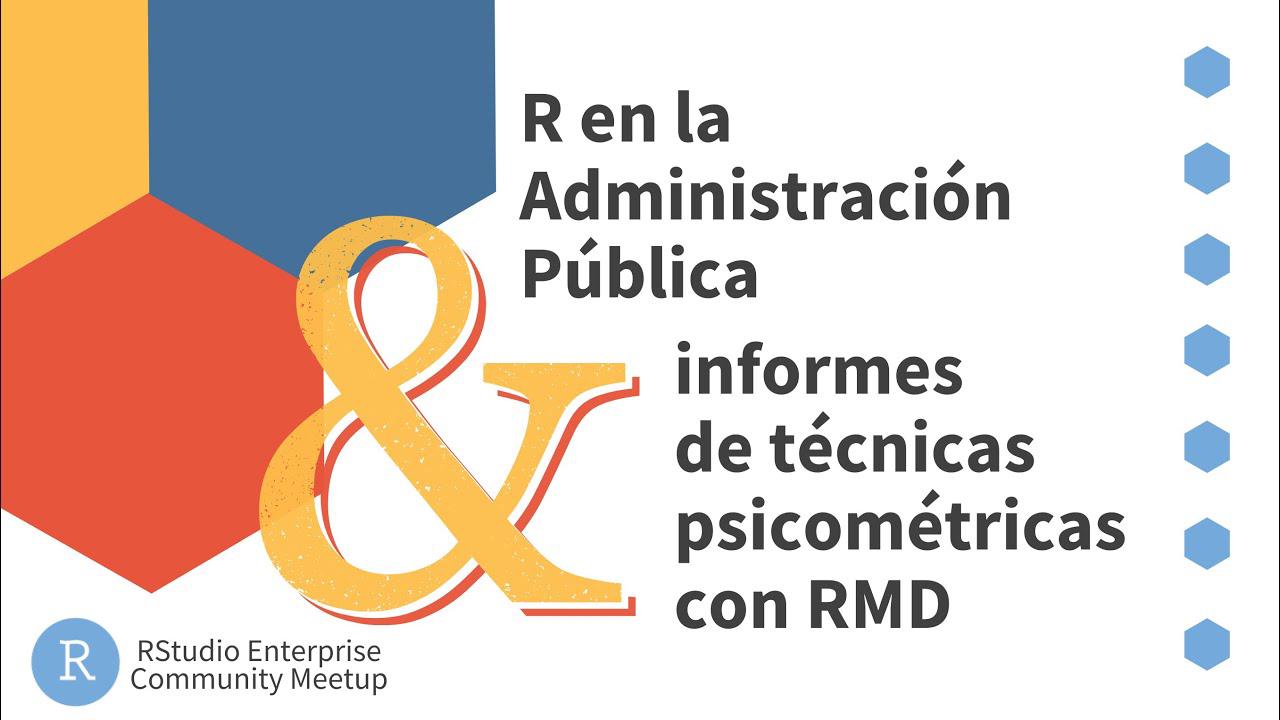 Daniela Garcia & Julieta Nieva | R en la Administración Pública & R Markdown | RStudio