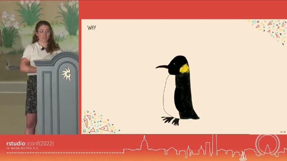 Caro Buck | The Benefit of Talking to the \"Non-Datas\" | RStudio (2022)