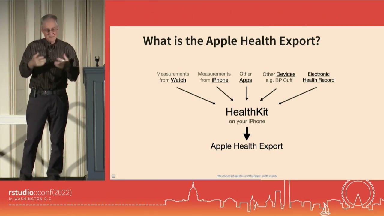 John Goldin | Apple Health Exports | Posit (2022)