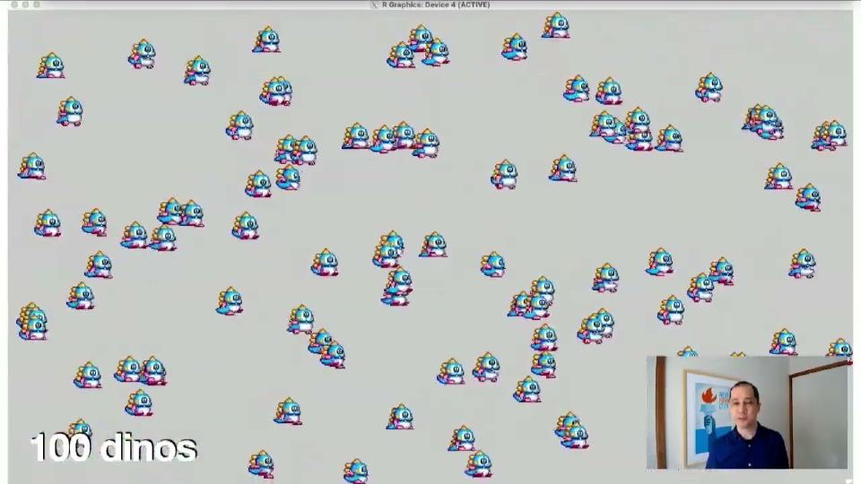 Mike Cheng | The Polygons of Another World - realtime interactive rendering in R | RStudio (2022)