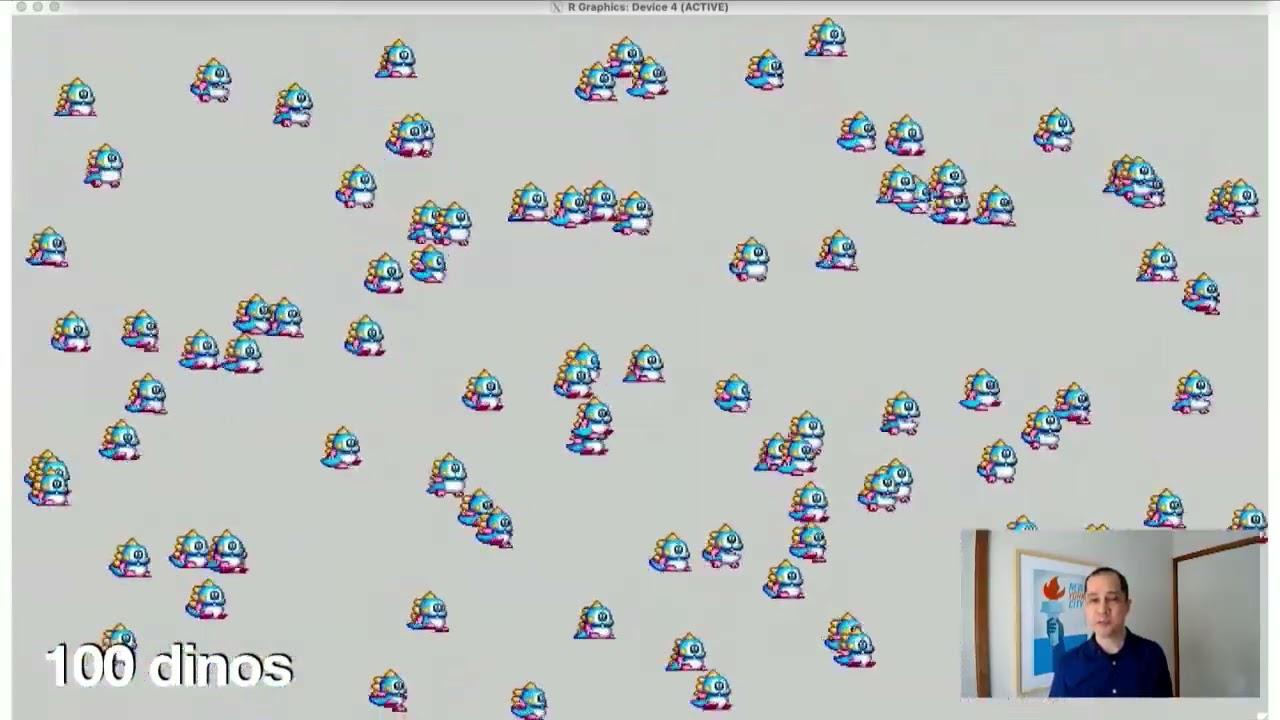 Mike Cheng | The Polygons of Another World - realtime interactive rendering in R | RStudio (2022)