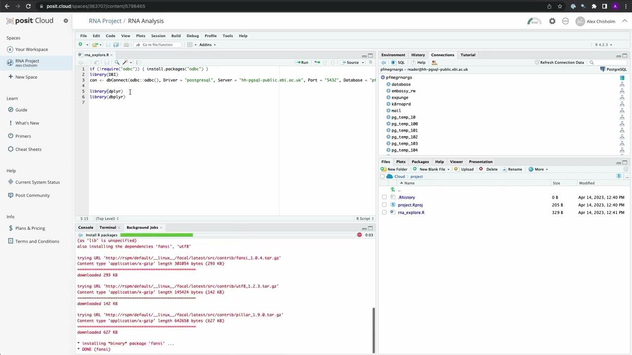 Securely store and share database credentials across projects with Data Connections | Posit Cloud