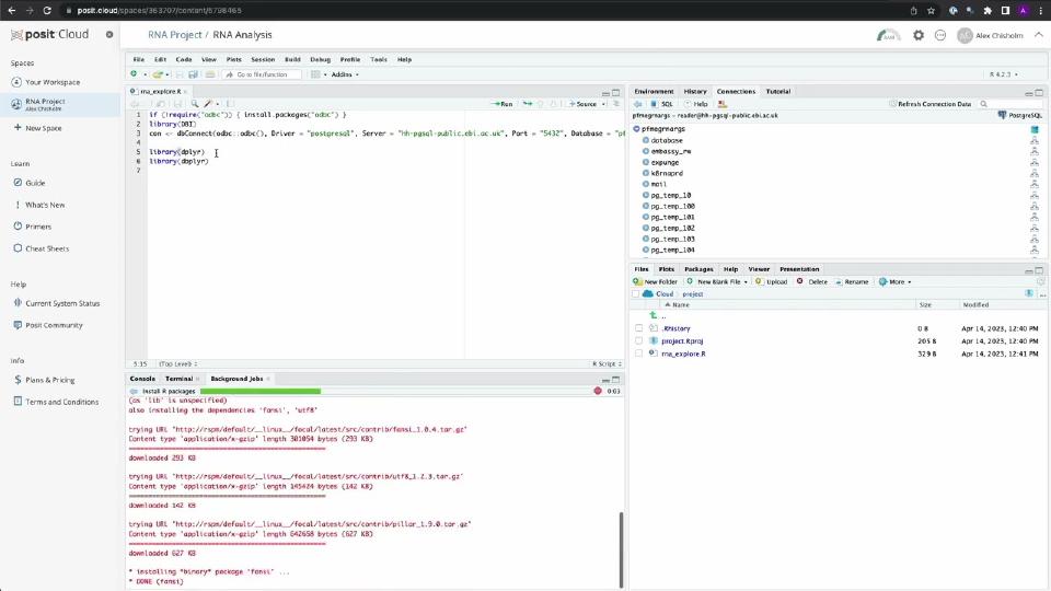 Securely store and share database credentials across projects with Data Connections | Posit Cloud
