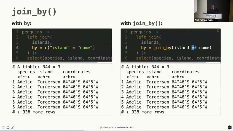 What's new in the tidyverse? by Professor Mine Çetinkaya-Rundel
