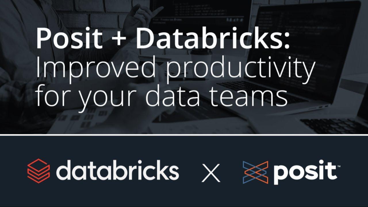 Databricks x Posit | Improved Productivity for your Data Teams