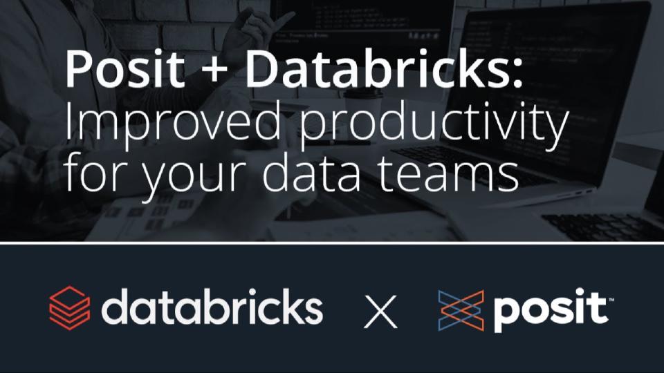 Databricks x Posit | Improved Productivity for your Data Teams