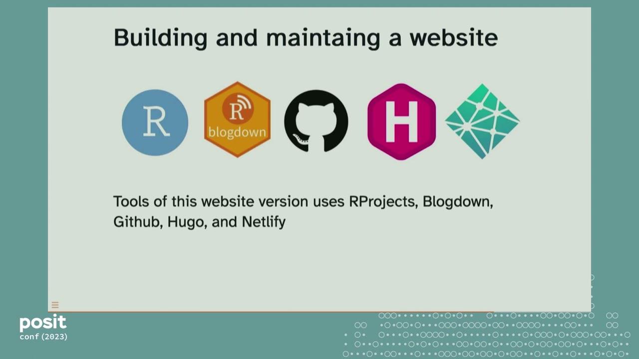 Side Effects of a Year of Blogging - posit::conf(2023)