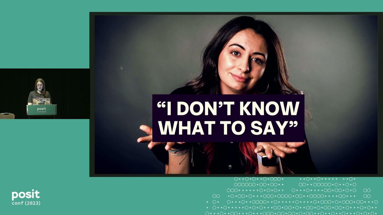 Why You Should Stop Networking and Start Making Friends - posit::conf(2023)