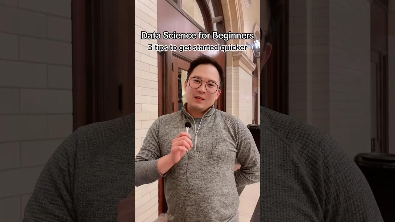 💡Getting started in data science for beginners with no experience