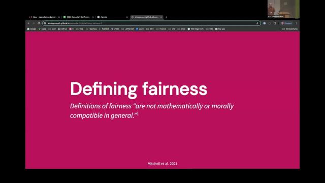 Simon Couch: Fair machine learning