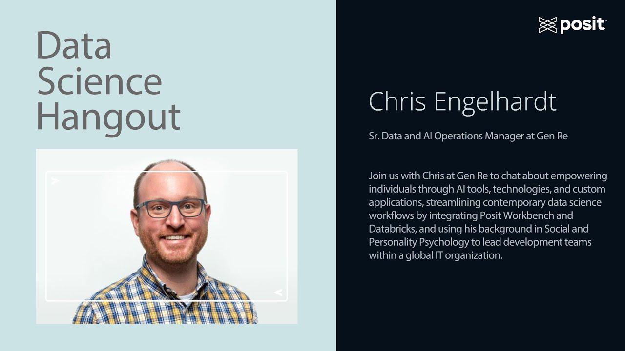 Empowering individuals through AI tools, technologies, and custom apps | Chris Engelhardt @ Gen Re