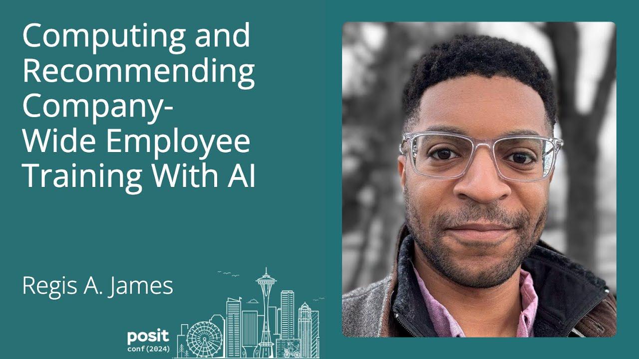 Computing and recommending company-wide employee training pair decisions at scale... posit conf 2024