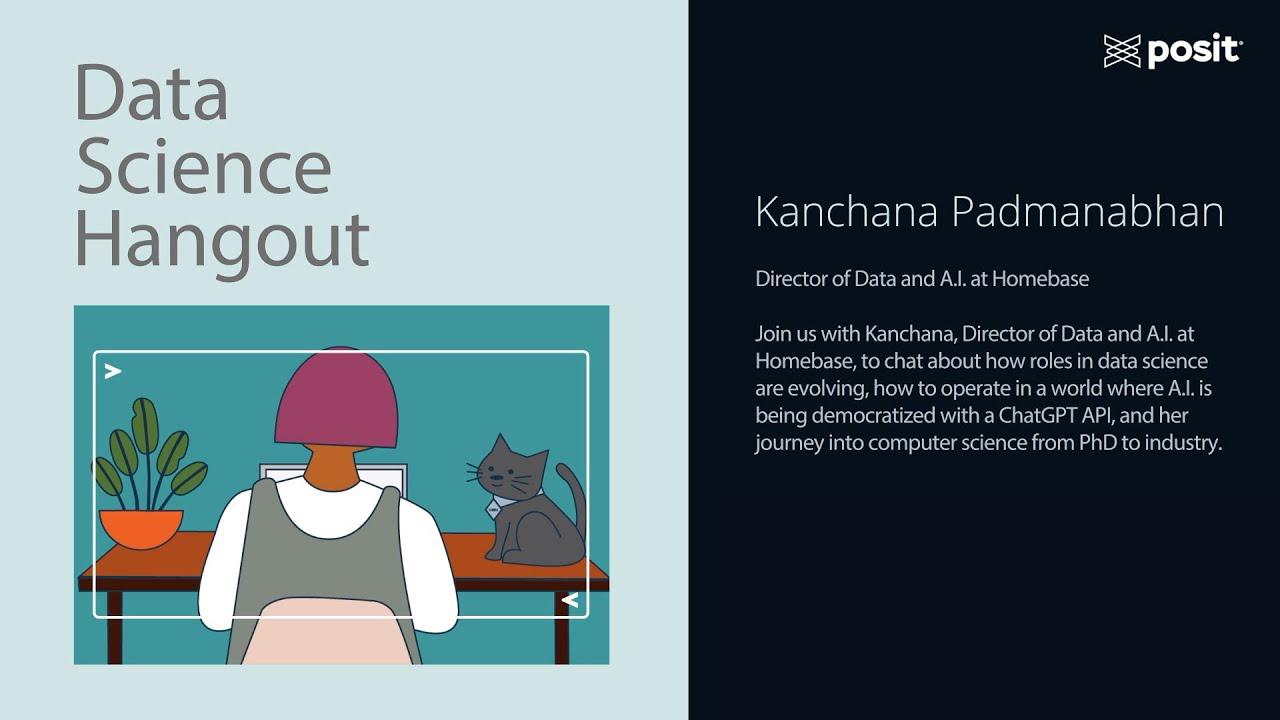 The changing landscape of data science | Kanchana Padmanabhan | Data Science Hangout