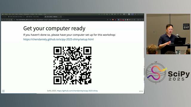 Daniel Chen - Shiny for Python: Building Production-Ready Dashboards in Python | SciPy 2025