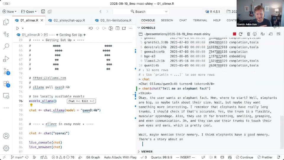 Building the Future of Data Apps: LLMs Meet Shiny