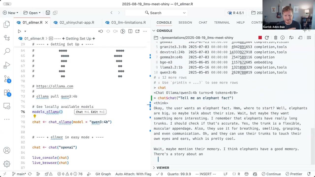 Building the Future of Data Apps: LLMs Meet Shiny