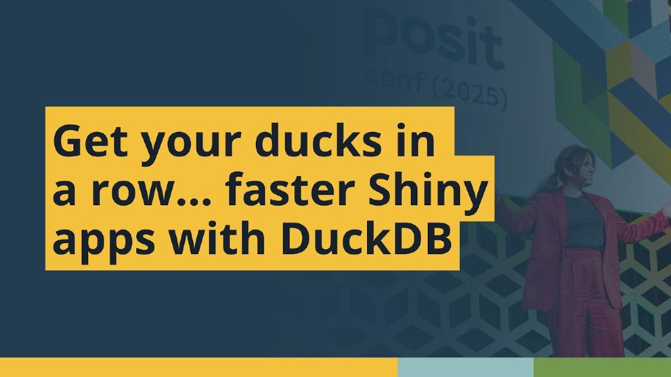 Get Your Ducks in a Row with Databases (Melissa Albino Hegeman, NYS OGS) | posit::conf(2025)