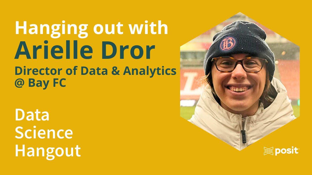 Integrating video & data in sports analytics | Arielle Dror | Data Science Hangout