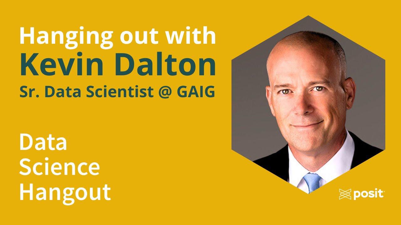 The skydiver to data scientist pipeline | Kevin Dalton | Data Science Hangout