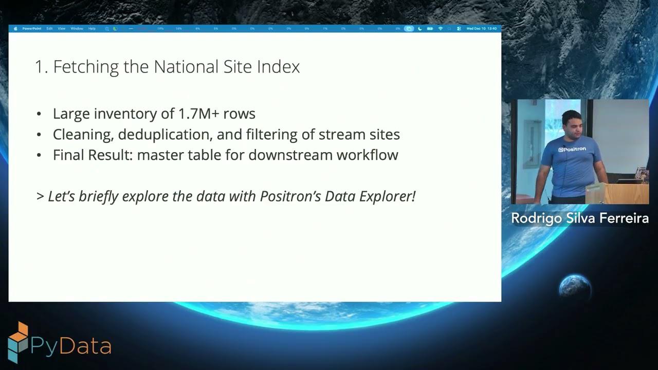 Rodrigo Silva Ferreira-When Rivers Speak Analyzing Massive Water Quality Datasets-PyData Boston 2025