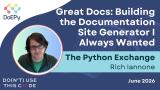 Great Docs: The Future of Documentation | The Python Exchange June 2026