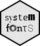 systemfonts